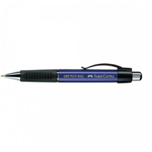 Faber-Castell GRIP PLUS BALL - Penna a sfera - blu - 0.7 mm - retrattile